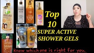 BEST WHITENING SHOWER GELS