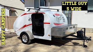 LITTLE GUY 5 WIDE / TEARDROP CAMPER TOUR - Manitoba Canada