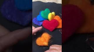 Needle Felt Heart Part 3