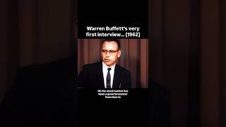 Warren Buffett's first ever interview #warrenbuffett #business #stockmarket