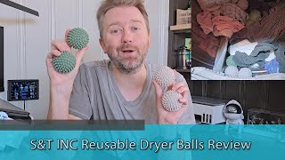 LAUNDRY HACK - S&T INC Reusable Dryer Balls Review