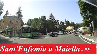 Sant'Eufemia a Maiella in Video Pescara Abruzzo ❤️ Italy da "Due Ruote in Tour Abruzzo"