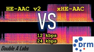 xHE-AAC vs HE-AAC v2 Audio Quality Comparison: War of the Low-Bitrate Codecs