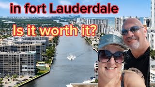 The Pelican Grand Hotel and exploring the intercoastal in Fort Lauderdale by water taxi.