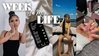 WEEKLY VLOG: waking up @ 6am for a WEEK!..nails| lake day | girl talk | + More…