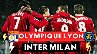 Lyon vs Inter Milan 3-3 All Goals & Highlights ( 2002UEFA Champions League )