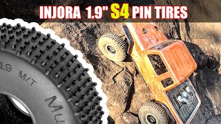 INJORA 1.9" S4 Comp Pin Tires (120*35mm)