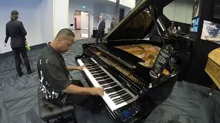 ( Making Whoopee ) Kris Nicholson on Mason & Hamlin BB 7ft Semi Concert Grand Piano at Namm 2024