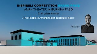 2nd Prize Inspireli Competiton 2020 - Amphitheater in Burkina Faso