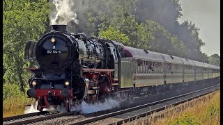 Marschbahn: 012 104 Volldampf nach Sylt