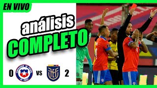 Post Partido Chile 0 - Ecuador 2 / Eliminatorias 2021 / En Vivo /  Sorteamos Camiseta / 16 Nov