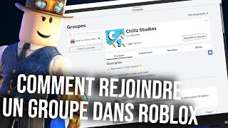 Comment rejoindre un groupe Dans Roblox (2024)