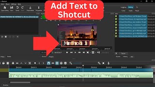 How to Add Text in Shotcut | Shotcut How to Add Text To Video [FAST TUTORIAL]