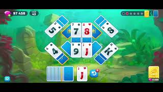 Fishdom solitaire gameplay level 43