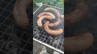 Deutsche Wurst. German sausages. Немецкие колбаски готовим в Германии. # shorts.