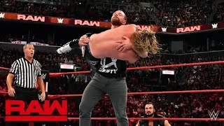 Dean Ambrose vs Dolph Ziggler || RAW August 21 2018