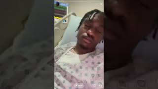 Lil Tjay in hospital #liltjay #hiphop #music #shortsvideo  #liltjayedits