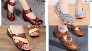 2024 NEW LATEST UPDATED FOOTWEAR DESIGN : Sandal Shoes Slippers Slip-on Pump Shoes