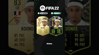 Jules Koundé - Pires vs Meilleures cartes FUT ! (FIFA 19 - FC 24) #fifa #fifaratings #fc24