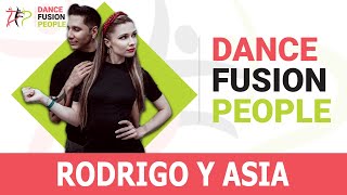 Rodrigo y Asia - De Mí Enamórate ( salsa social dance )