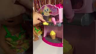 #toys #shorts #doll #baby #icecream #pretendplay #asmr #youtubeshorts #fun #babyalive