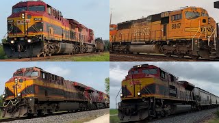 K5HLA, BNSF H2 SD70MAC, CP, AC44 Duo, ACE Leader & More!