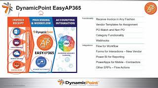 Automate AP Invoice Processing with Office 365: presented by Vertical Solutions and DynamicPoint