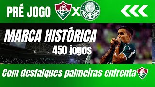 PRE JOGO AO VIVO PALMEIRAS X FLUMINENSE/ DUDU TITULAR NOVAMNETE