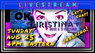 LIVESTREAM!! Sunday August 25 at 4pm Eastern