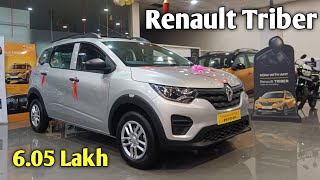 6 लाख में 7 सीटर कार। Renault Triber RXL Variant Full Detailed Walkaround Review