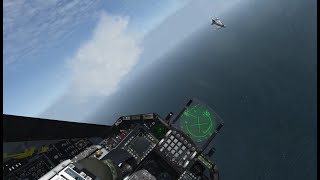 Failed sneak attack F-16 Vs. 2 MiG19s - Falcon BMS