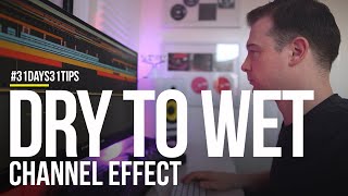 DRY TO WET Ableton Reverb Channel Effect