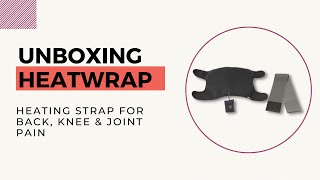 Unboxing SandPuppy Heatwrap | Electric Heating Strap for Back, Knee and Joint Pain