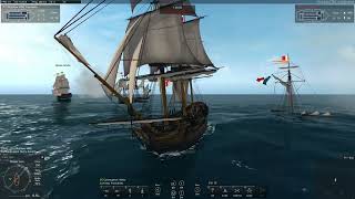 Captain Aubrey's HMS Surprise and Admiral Lord Nelson's HMS Victory!!! Naval Action PvE Server