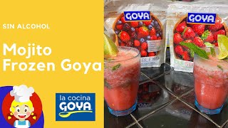 Mojito Frozen Goya como hacer mojito sin alcohol paso a paso