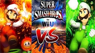 Mario vs Luigi Super Smash Bros 4 CEMU 1.6.3