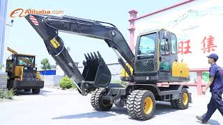 wheel excavator