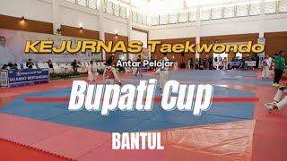 Kejuaraan Nasional Taekwondo Antar Pelajar ll Piala Bupati Bantul !!