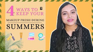 Tips on how to keep your Makeup fresh during summers🌞। Esthetic Pattern