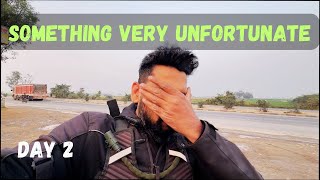 Didn't expect this 😳😓 | Enroute Bharatpur Sanctuary | Day 2 | KTM 390 Adventure