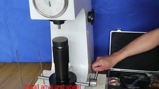 ACCUD   HR150   Test   Manual Rockwell Hardness Tester