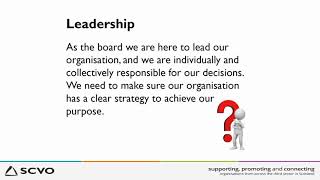 Alliance Webinar: How good is your organisation’s governance?