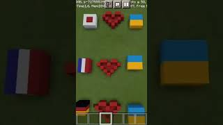 Kraje które pomagają Ukrainie Minecraft