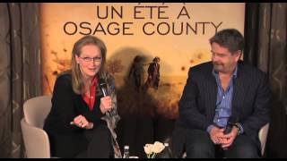 Meryl Streep - August: Osage County Press Conference - Paris - Part 2 of 3