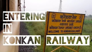 Departing from Roha Station & Entering in Konkan Railway  #KonkanRailway #centralrailway