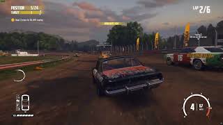 Wreckfest Tournament Rumble Race Daily Challenge @ Rockfield Roughspot Dirt Oval #wreckfest