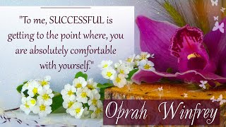 Oprah Winfrey. Quotes about success.