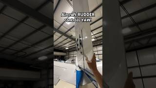 The RUDDER is VERY IMPORTANT! | Aircraft Systems | Pilot and Aviation #flighttraining