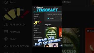 TensorArt brand new post categories  are waiting for you! #tensorart #category #aigc #trending #fyp