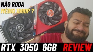 RTX 3050 6GB  Review - Um dos piores lançamentos da Nvidia - mal roda 1080p no médio ?